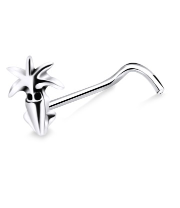 Stylish Curved Nose Stud NSKB-878